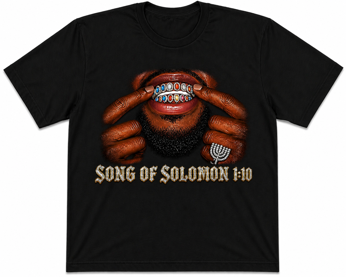 Songs Of Solomon 1:10 (Fringed)