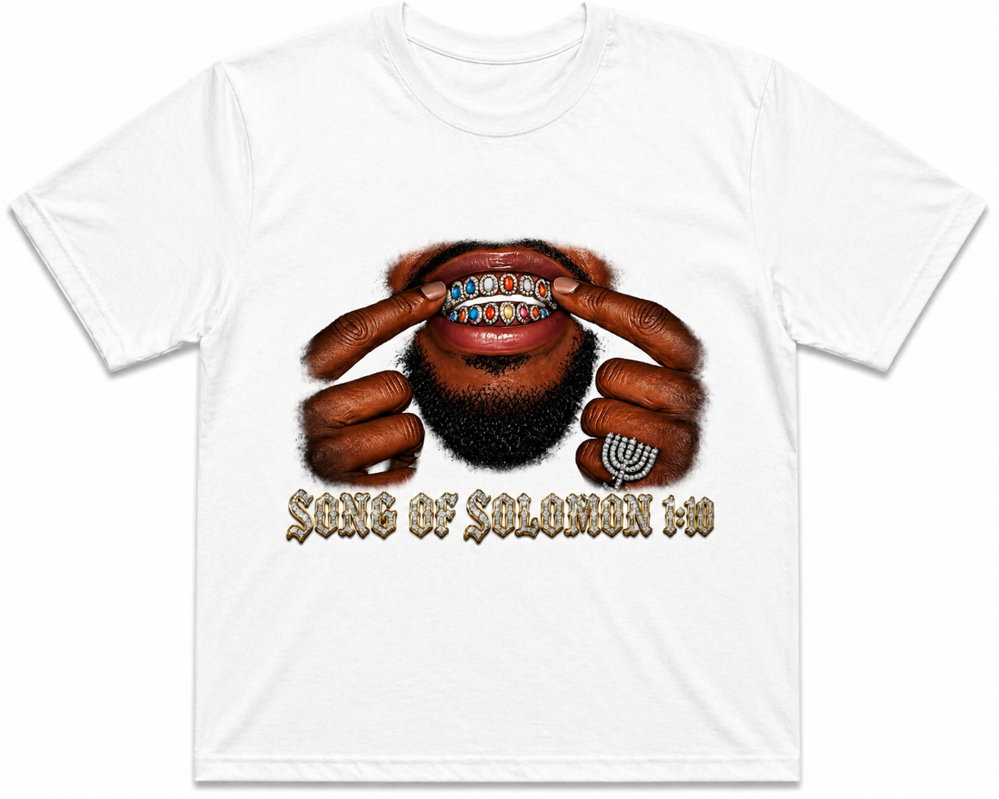 Songs Of Solomon 1:10 (Fringed)
