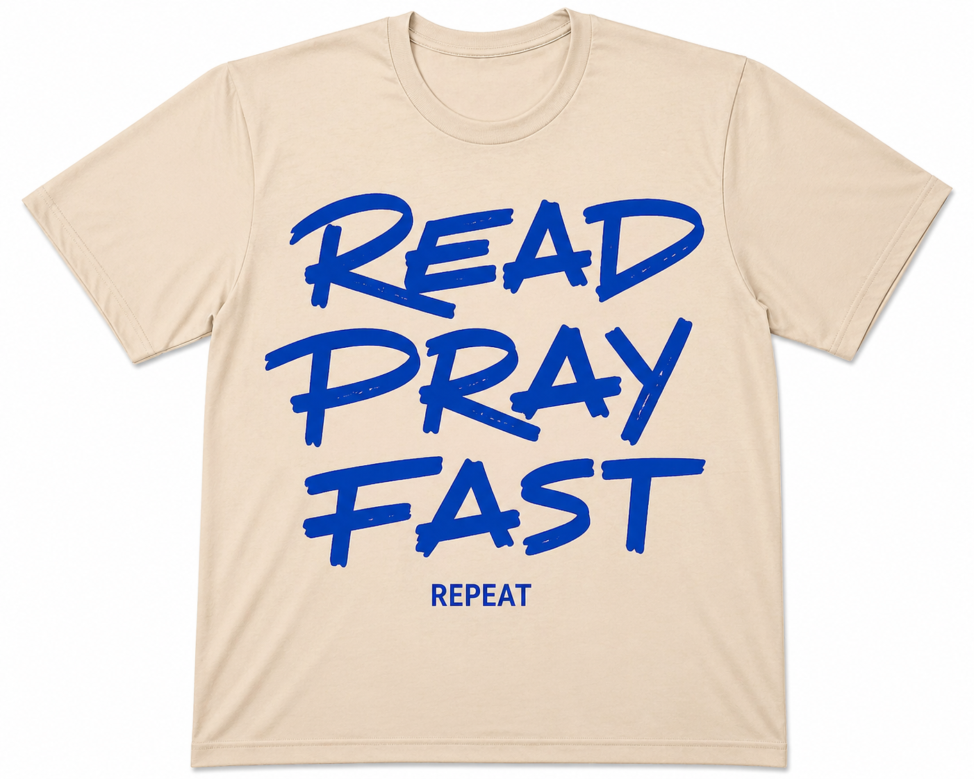 Read Pray Fast Repeat ( Fringed)