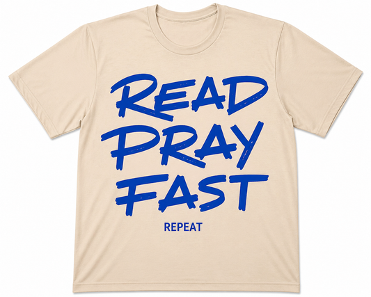 Read Pray Fast Repeat ( Fringed)