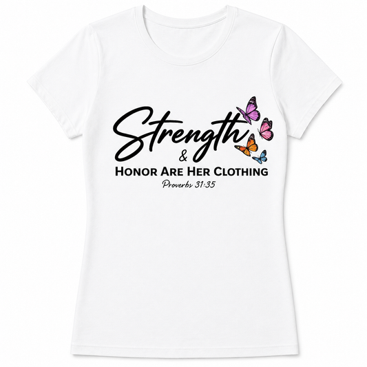Strength & Honor  (Fringed)