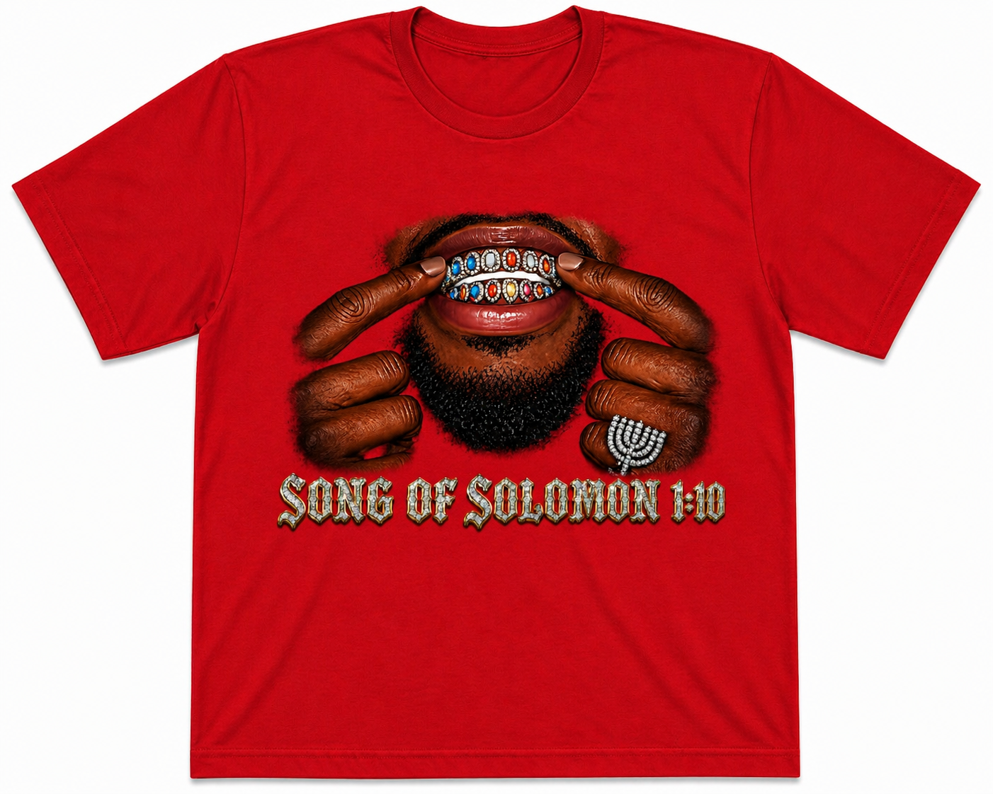 Songs Of Solomon 1:10 (Fringed)