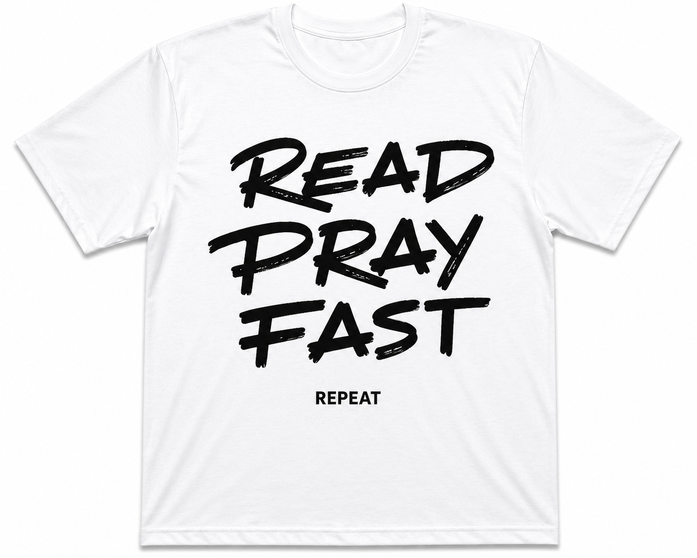 Read Pray Fast Repeat ( Fringed)